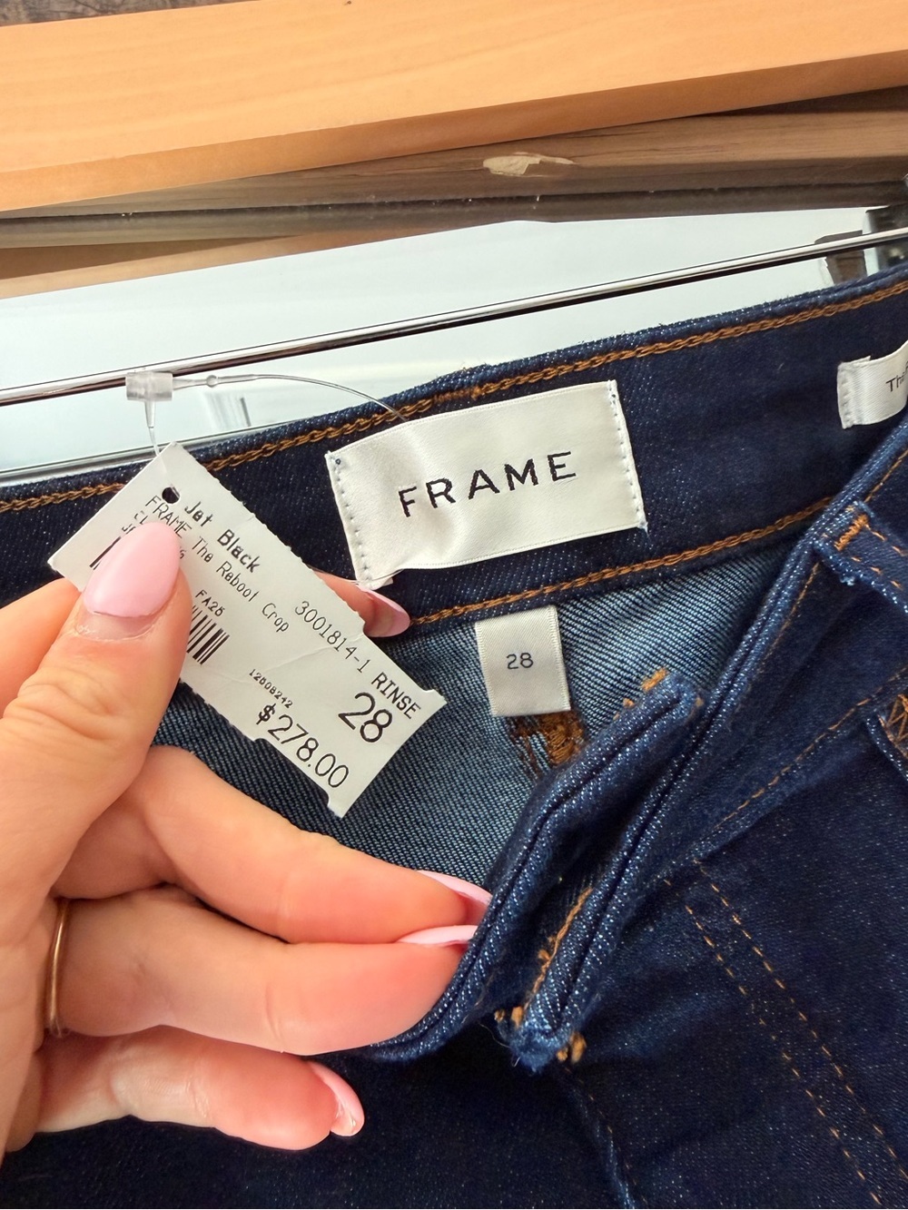 Frame The Reboot High Waist Crop Flare Jeans - Picture 7 of 9